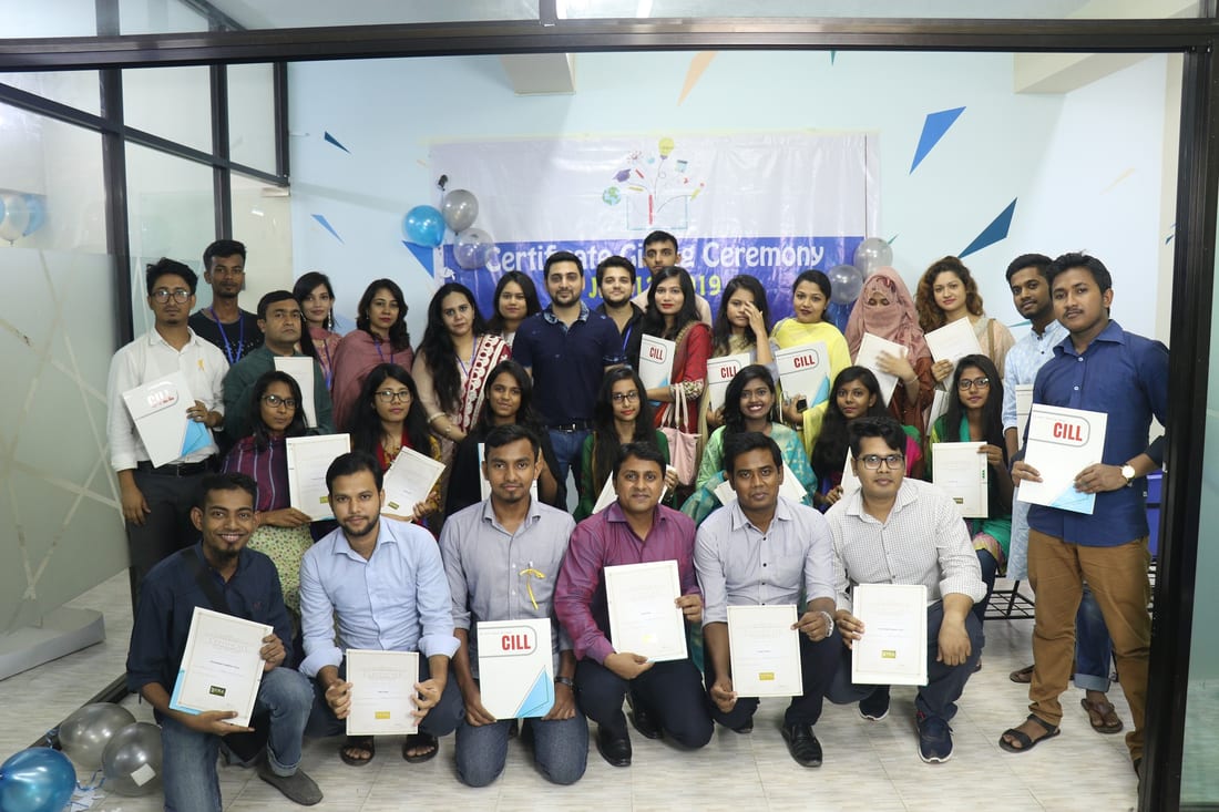 CILL certificate giving ceremony